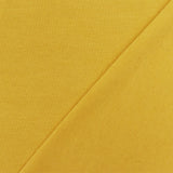 1 Yard Yellow Solid Stretch Cotton Spandex Jersey Knit Fabric, Soft Lightweight Material With Matte Finish 60" Width