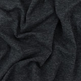 1 Yard Heather Black Gray Stretch Poly Blend Jersey Knit Fabric Perfect for Activewear, Dresses, Dancewear, and Basic Tees 60" Width