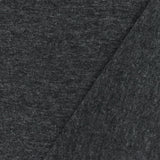 1 Yard Heather Black Gray Stretch Poly Blend Jersey Knit Fabric Perfect for Activewear, Dresses, Dancewear, and Basic Tees 60" Width