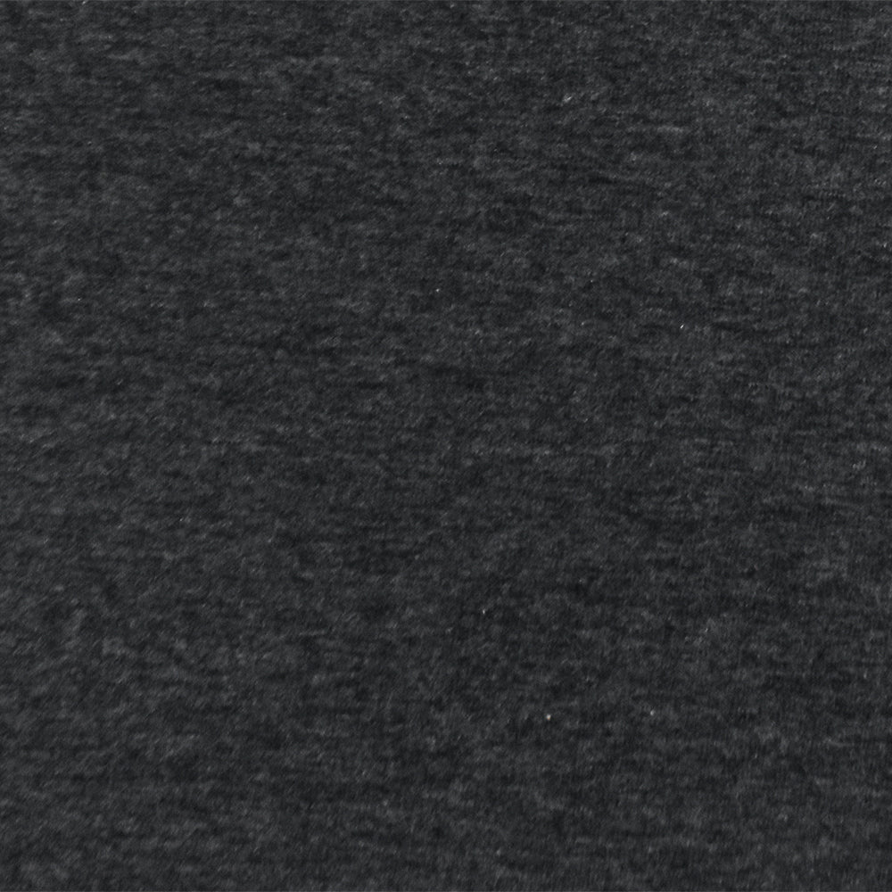 1 Yard Heather Black Gray Stretch Poly Blend Jersey Knit Fabric Perfect for Activewear, Dresses, Dancewear, and Basic Tees 60" Width