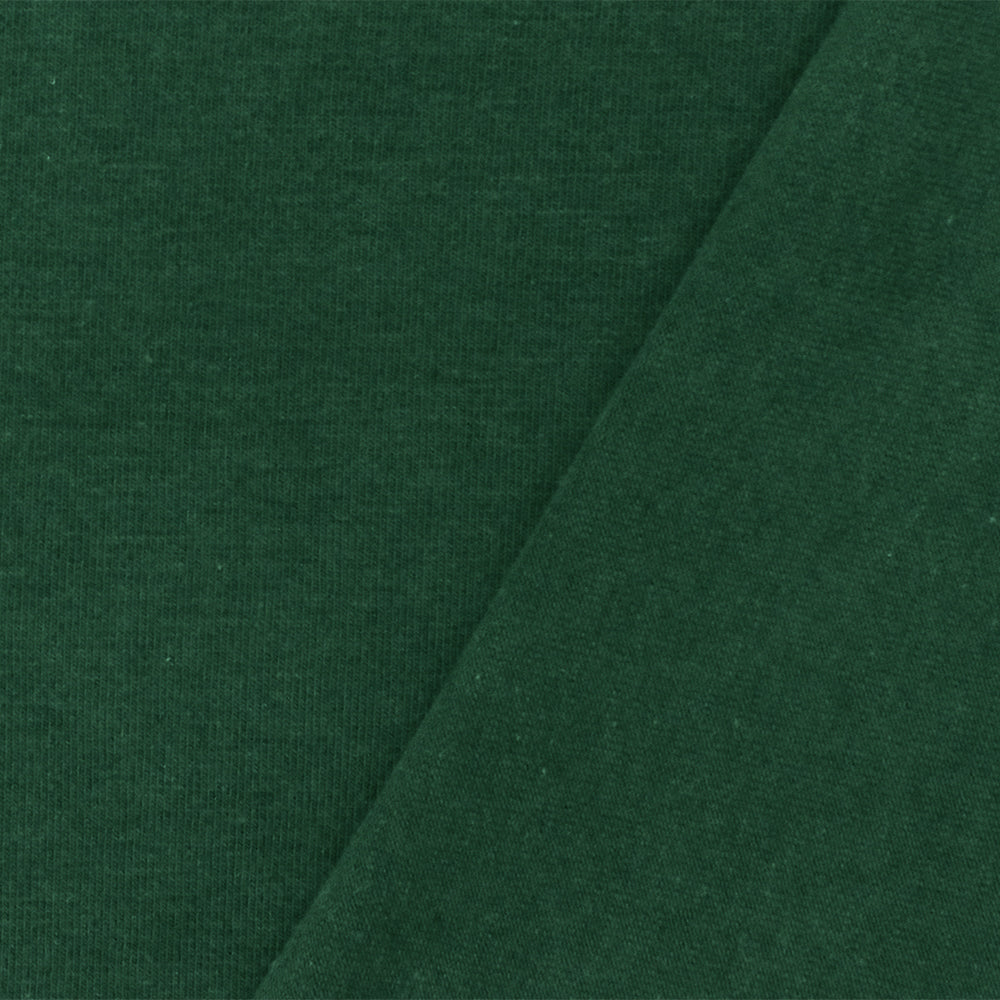 1 Yard Green Solid Stretch Cotton Spandex Jersey Knit Fabric, It Combines Breathability, Softness, and Durable Stretch 58" Width