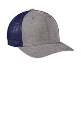 Port Authority® Flexfit Melange Mesh Back Trucker Cap