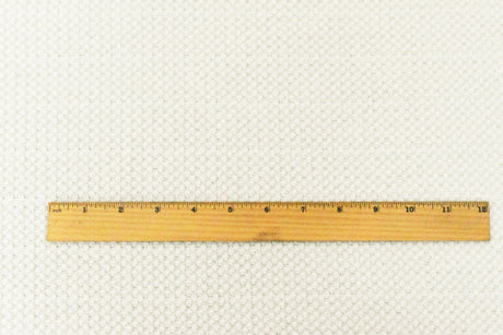 1 yarda marfil sólido mezcla poliéster térmica tela de punto waffle, perfecta para blusas, vestidos y prendas para capas 58" de ancho