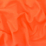 1 Yard Orange Solid Stretch Cotton Spandex Jersey Knit Fabric For Versatile Activewear and Apparel Use 61" Width
