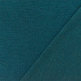 1 Yard Dark Teal Solid Stretch Cotton Spandex Jersey Knit Fabric, Perfect for Stylish and Comfortable Clothing Designs 60" Width