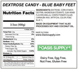 Oasis Supply Baby Shower Sprinkles & Sugar Shapes ? Edible Decorations for Cakes, Cupcakes, and Cookies ? Gender Reveal, Boy, Girl, and Neutral Party Baking Decorations (Baby Feet - Blue)