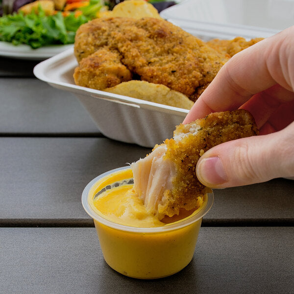 Ken's Foods 1.5 oz. Honey Mustard Dressing Cup - 100/Case
