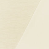 1 Yard Ivory Cotton Semi-Sheer Stretch Spandex Jersey Knit Fabric Ensures Breathability & Comfort 66" Width