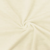 1 Yard Ivory Cotton Semi-Sheer Stretch Spandex Jersey Knit Fabric Ensures Breathability & Comfort 66" Width