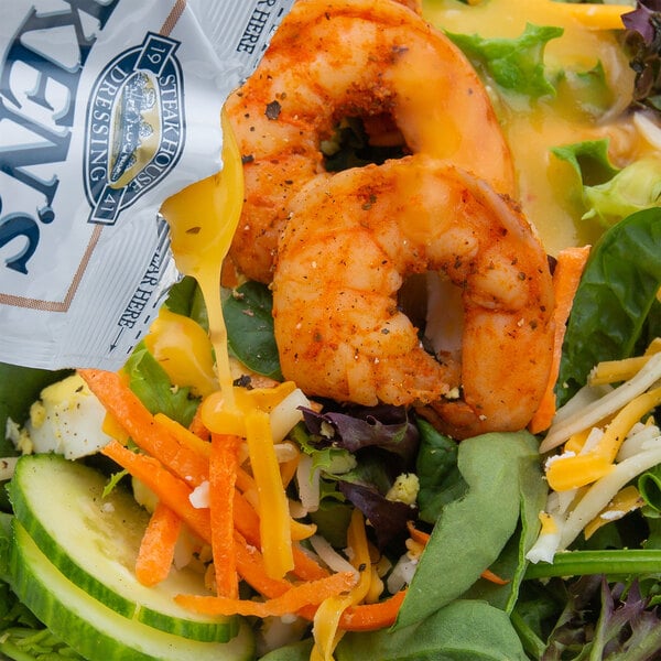 Ken's Foods 1.5 oz. Golden Italian Dressing Packet - 60/Case