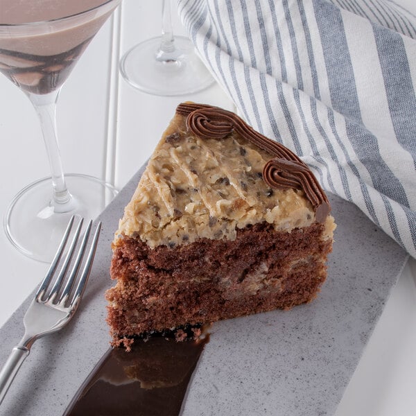 Pellman German Chocolate Cake 52 oz. - 4/Case
