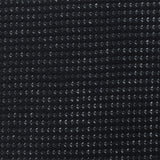 1 Yard Black Solid Stretch Poly Blend Mesh-Like Thermal Sweater Knit Fabric 58" Width