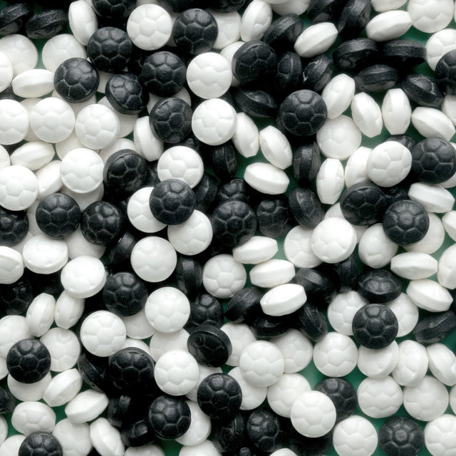 Oasis Supply Sports Ball Sprinkles, Soccer Shapes - 3 oz