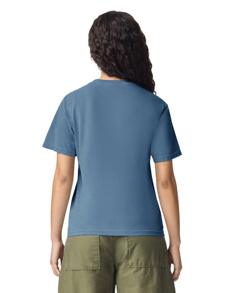 Comfort Colors 1717 Adult Tee Cotton Fabric - Blue Jean, Preshrunk Jersey Knit, 4.5 Oz/Yd² (1 Unit)