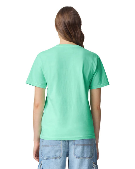 Comfort Colors 1717 Adult Tee Cotton Fabric - Island Reef, Semi-Fitted, 4.5 Oz/Yd² (1 Piece)