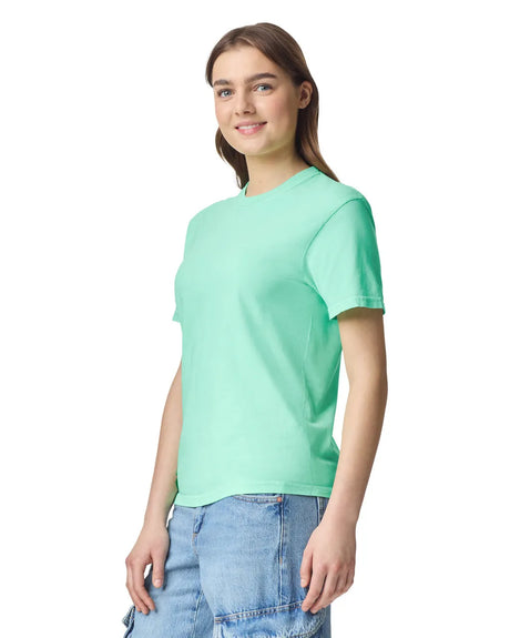 Comfort Colors 1717 Adult Tee Cotton Fabric - Island Reef, Semi-Fitted, 4.5 Oz/Yd² (1 Piece)