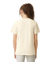 Comfort Colors 1717 Adult Tee Cotton Fabric - Ivory, Semi-Fitted, 4.5 Oz/Yd², 90% Ring Spun Cotton / 10% Polyester (1 Piece)