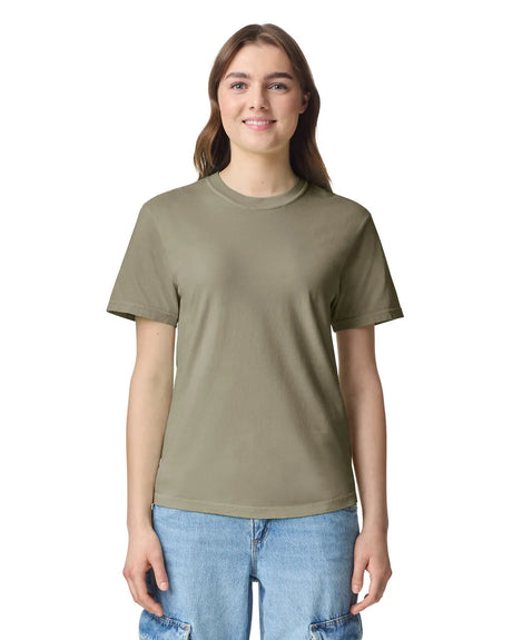 Comfort Colors 1717 Cotton Fabric - Sandstone, Semi-Fitted, 4.5 Oz/Yd², 90% Ring Spun Cotton / 10% Polyester (1 Tee)