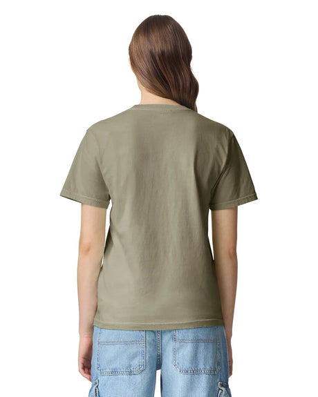 Comfort Colors 1717 Cotton Fabric - Sandstone, Semi-Fitted, 4.5 Oz/Yd², 90% Ring Spun Cotton / 10% Polyester (1 Tee)