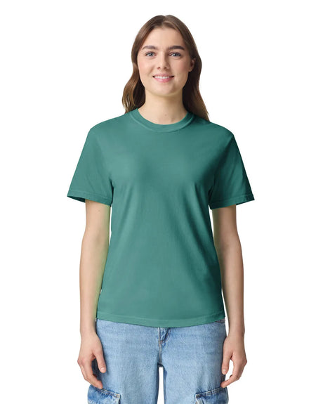 Comfort Colors 1717 Adult Tee Cotton Fabric - Sea Foam, Semi-Fitted, 4.5 Oz/Yd² (1 Piece)