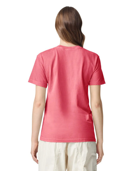 Comfort Colors 1717 Adult Tee Cotton Fabric - Watermelon, 4.5 Oz/Yd², Relaxed Fit (1 Piece)