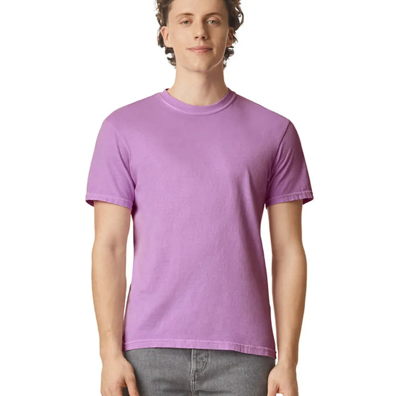 Comfort Colors 1717 Cotton Fabric - Neon Violet, 4.5 Oz/Yd², Semi-Fitted, 90% Ring Spun Cotton / 10% Polyester (1 Piece)