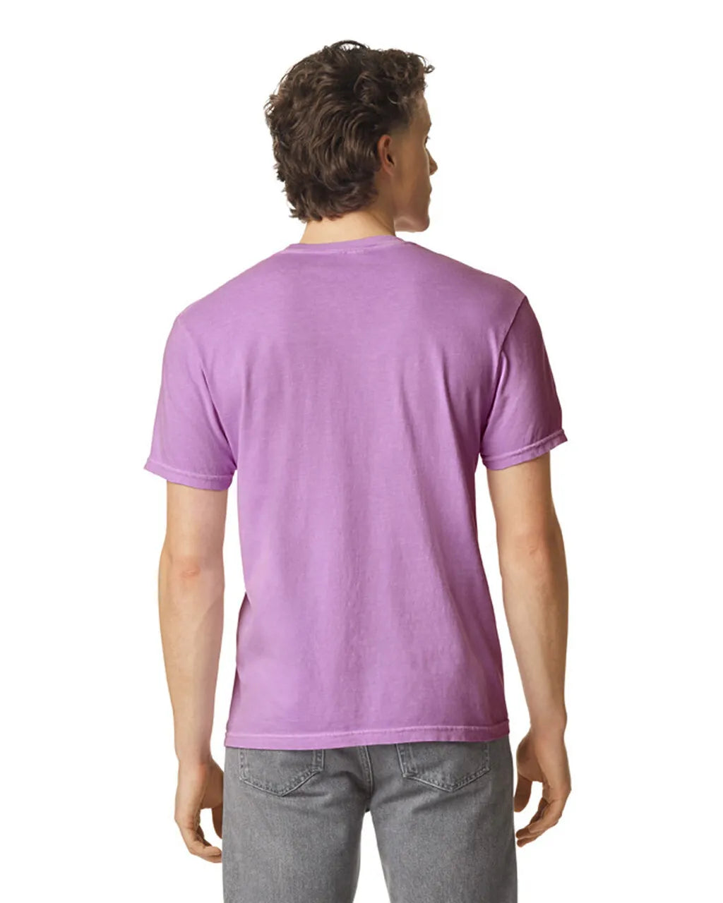 Comfort Colors 1717 Cotton Fabric - Neon Violet, 4.5 Oz/Yd², Semi-Fitted, 90% Ring Spun Cotton / 10% Polyester (1 Piece)
