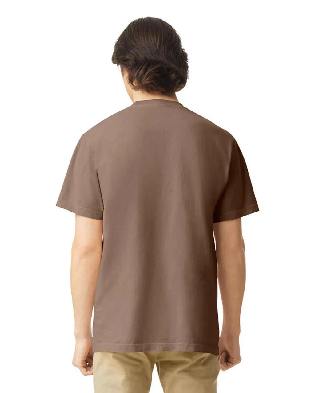 Comfort Colors 1717 Adult Tee Cotton Fabric - Espresso, Garment Dyed, Semi-Fitted (1 Shirt)