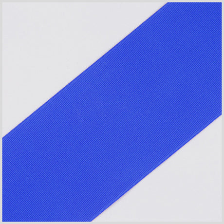 3" Electric Blue Solid Grosgrain Ribbon