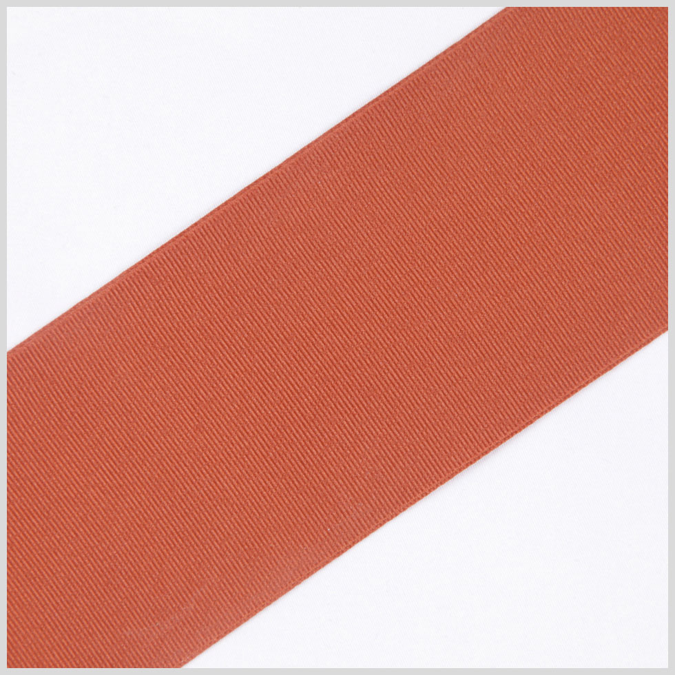 3" Rust Solid Grosgrain Ribbon