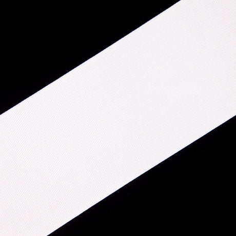 Lightt Ivory Solid Grosgrain Ribbon