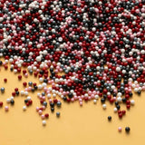 Oasis Supply Valentine's Day Sprinkles - True Love Nonpareil Mix - 3 oz