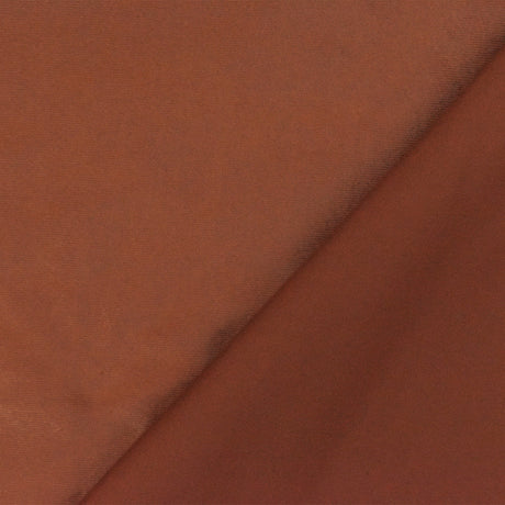 1 Yard Brown Glossy Tricot Stretch Fabric Nylon Spandex Blend for Swimwear or Activewear 58 Inches Width