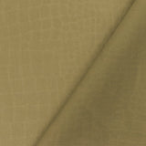 1 Yard Brass Brown Reptile-Patterned Jacquard Double Knit Stretch Fabric for Performance and Fashion 57 Inches Width