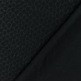 1 Yard Black Reptile Pattern Tricot Stretch Nylon Spandex Fabric for Swimwear and Activewear 58 Inches Width