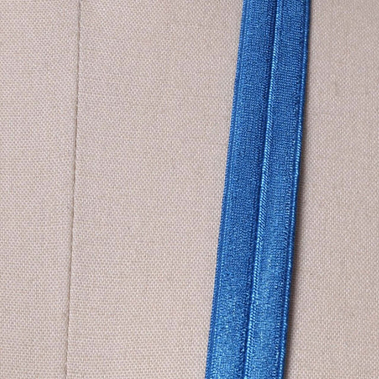 3 Yards Teal Blue Fold Over Elastic 5/8" Soft Trim for Hairbands & Crafts