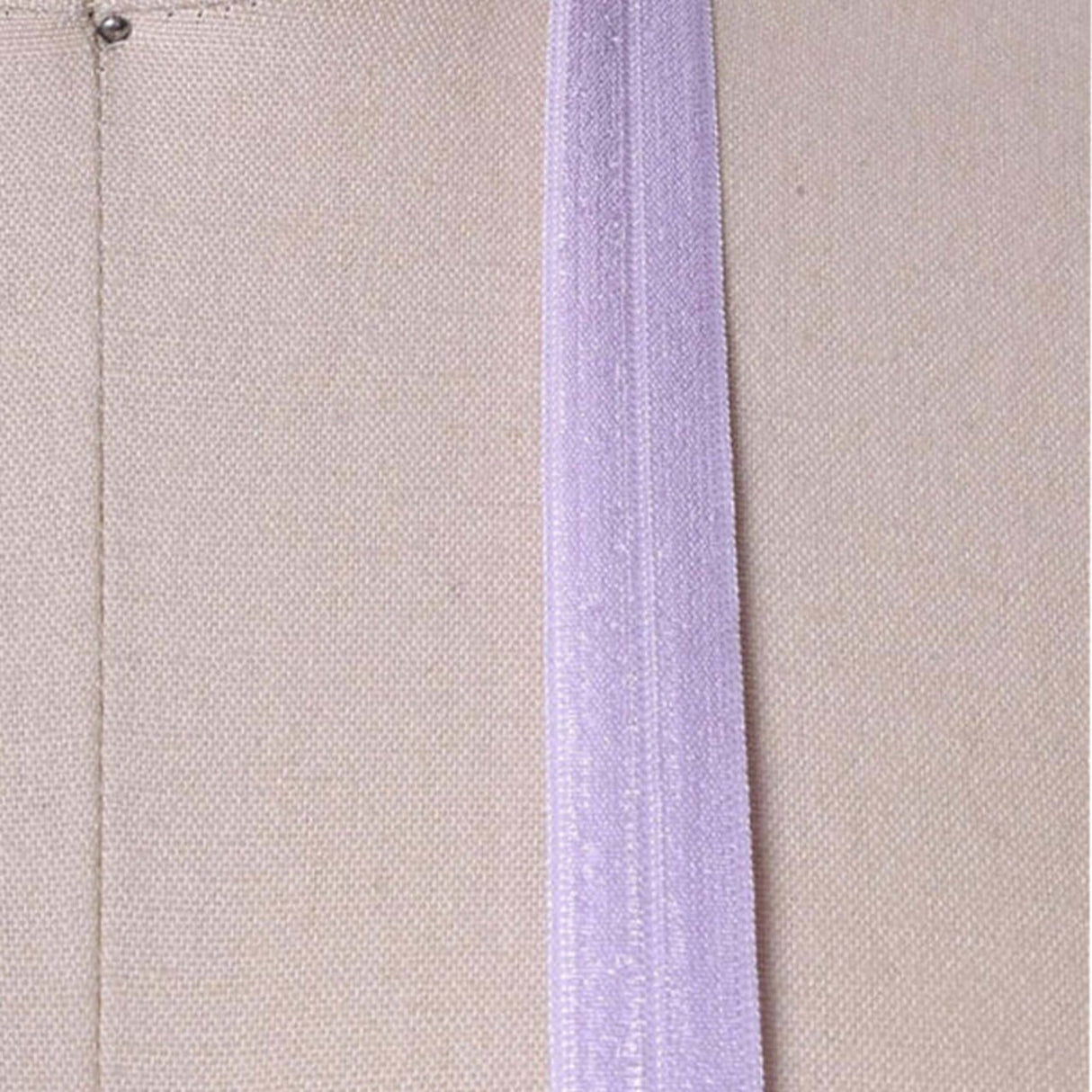 3 Yards Lavender Fold Over Bias Elastic Trim 5/8"