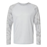 Cayman Performance Camo Colorblocked Long Sleeve T-Shirt