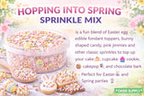 Oasis Supply Easter & Spring Mixes - Hopping Into Spring Sprinkle Mix - 3 oz