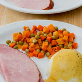 Sweet Peas and Diced Carrots - #10 Can - 6/Case