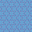 Cotton Print Medallions Blue Cheeto's World Fabric 44/45