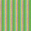 Cotton Print Ziggy Stripe Green Cheeto's World Fabric