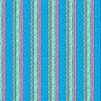 Cotton Ziggy Stripe Blue Cheeto's World Fabric 44/45