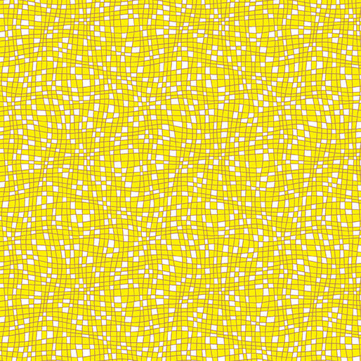 Cotton Fabric Teensy Checks Yellow Cheeto's World 44/45