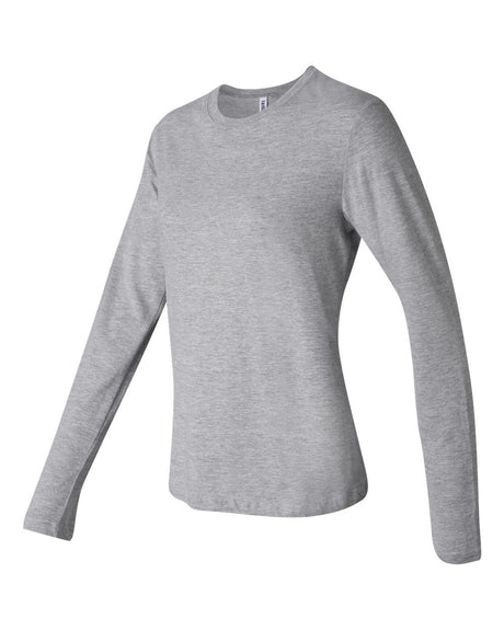 BELLA + CANVAS® Women’s Jersey Crewneck Long Sleeve T-Shirt