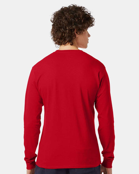Champion cotton long sleeve T-shirt