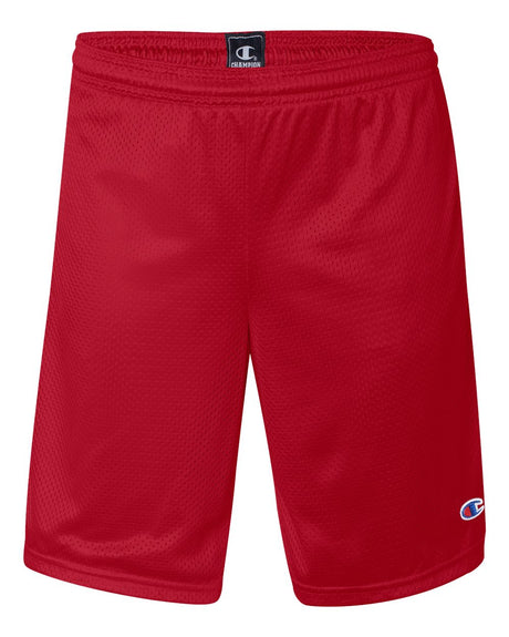 Champion polyester mesh athletic shorts with pockets