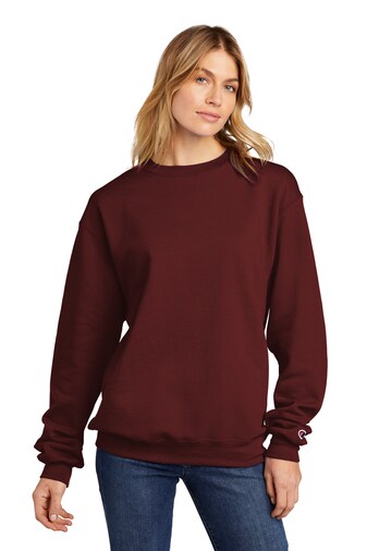Champion Powerblend fleece crewneck sweatshirt cotton blend