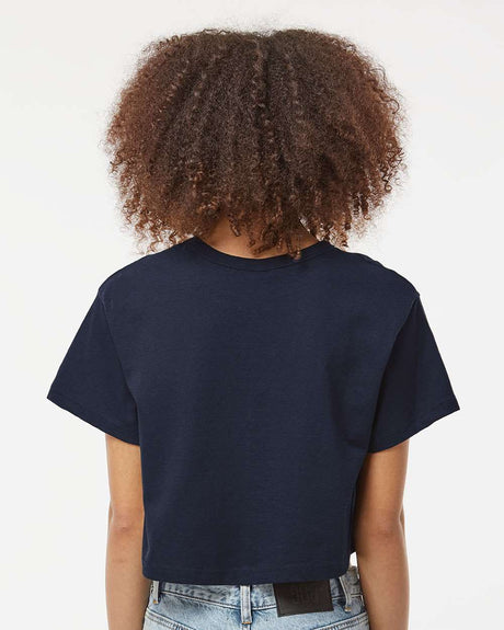 Champion women's heritage cropped cotton jersey T-shirt