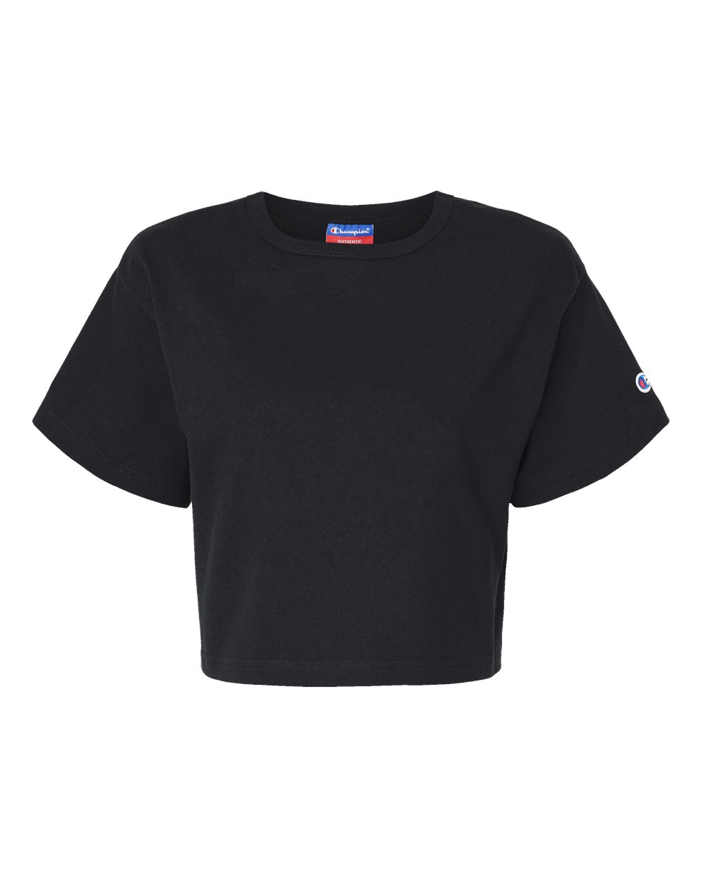 Champion® Women's Heritage Jersey Crewneck Short Sleeve Crop T-Shirt